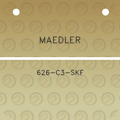 maedler-626-c3-skf