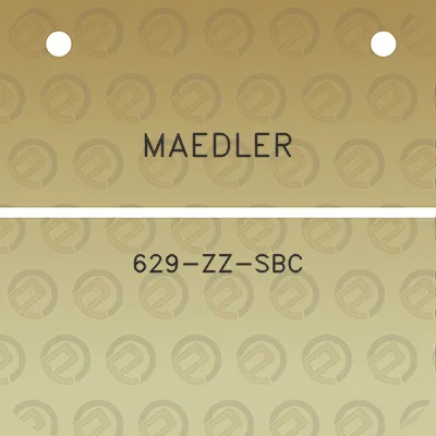 maedler-629-zz-sbc