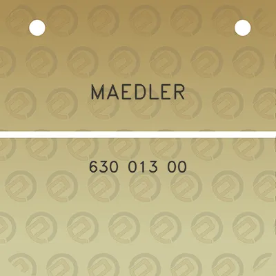 maedler-630-013-00