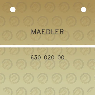 maedler-630-020-00