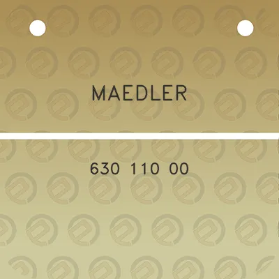 maedler-630-110-00