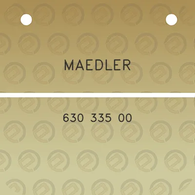 maedler-630-335-00