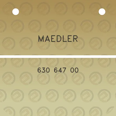 maedler-630-647-00