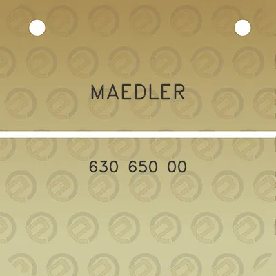 maedler-630-650-00