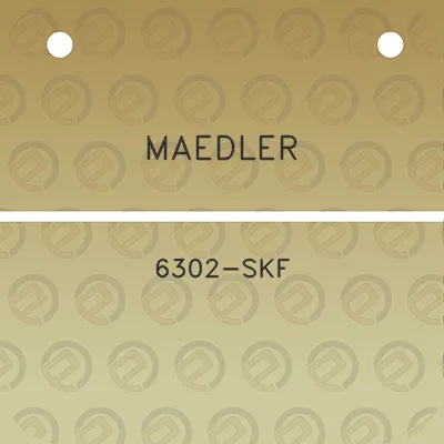 maedler-6302-skf