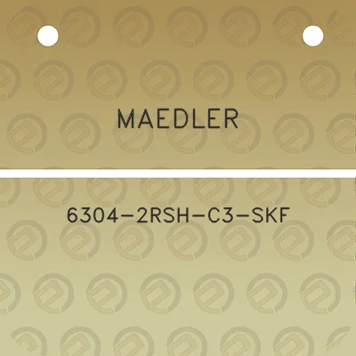 maedler-6304-2rsh-c3-skf