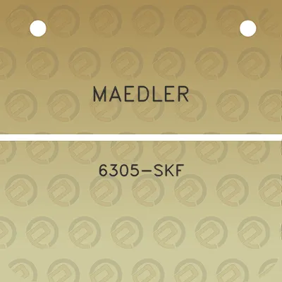 maedler-6305-skf