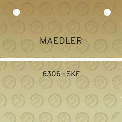 maedler-6306-skf