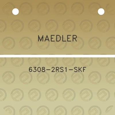 maedler-6308-2rs1-skf