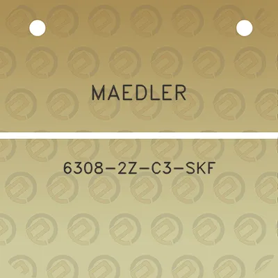 maedler-6308-2z-c3-skf