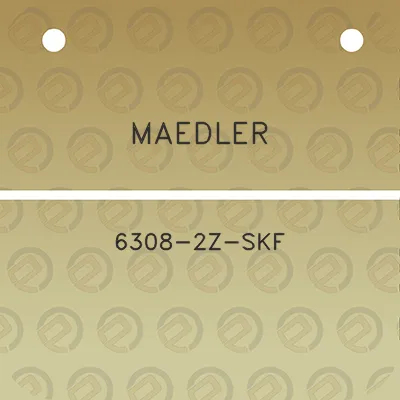 maedler-6308-2z-skf