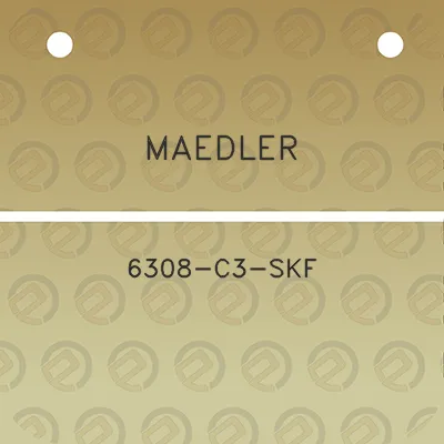 maedler-6308-c3-skf