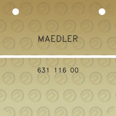 maedler-631-116-00