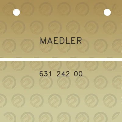 maedler-631-242-00