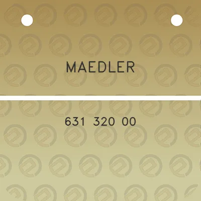 maedler-631-320-00