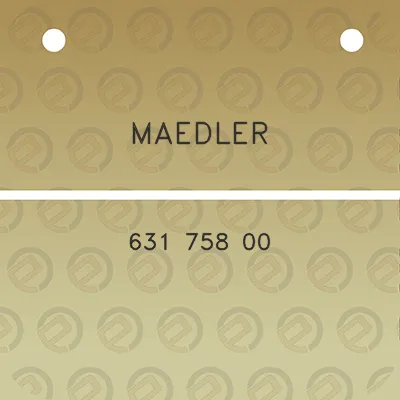 maedler-631-758-00