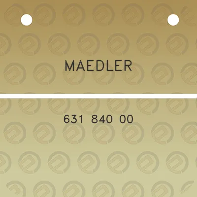 maedler-631-840-00