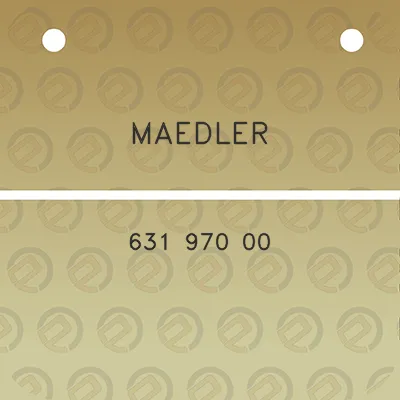 maedler-631-970-00