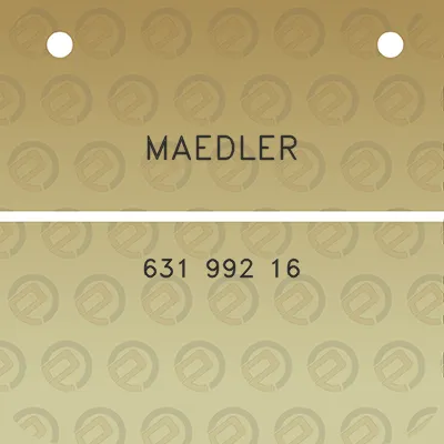 maedler-631-992-16