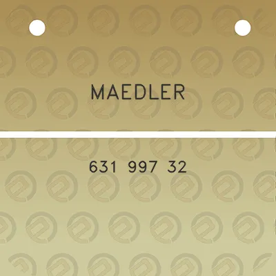 maedler-631-997-32