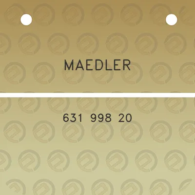 maedler-631-998-20