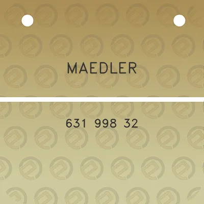 maedler-631-998-32