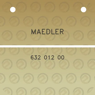 maedler-632-012-00