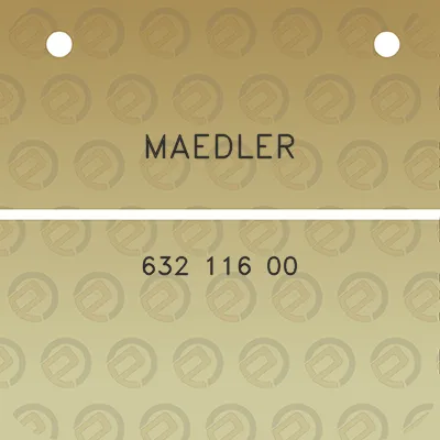 maedler-632-116-00