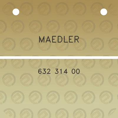 maedler-632-314-00