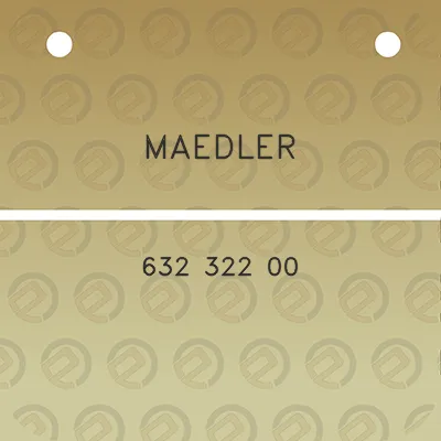 maedler-632-322-00