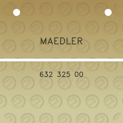 maedler-632-325-00