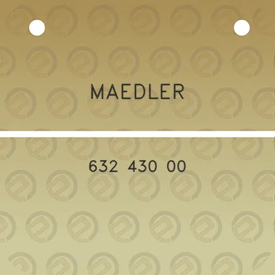 maedler-632-430-00