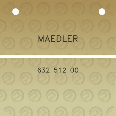 maedler-632-512-00