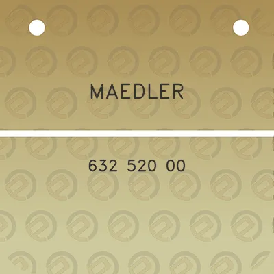 maedler-632-520-00