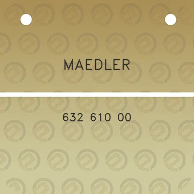 maedler-632-610-00