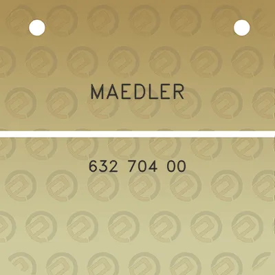 maedler-632-704-00