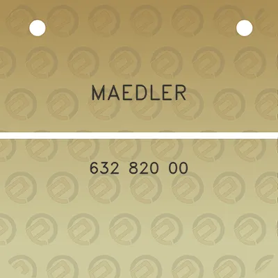 maedler-632-820-00