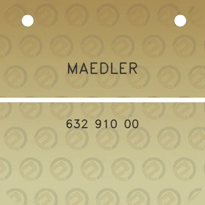 maedler-632-910-00