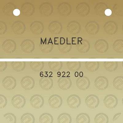 maedler-632-922-00