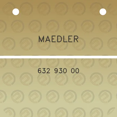 maedler-632-930-00