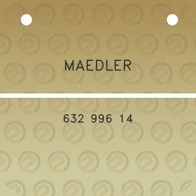 maedler-632-996-14