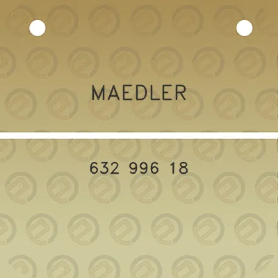 maedler-632-996-18