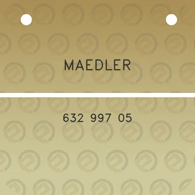 maedler-632-997-05