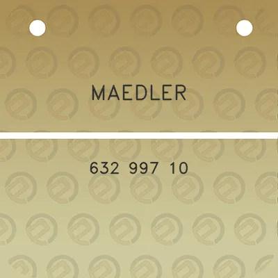 maedler-632-997-10