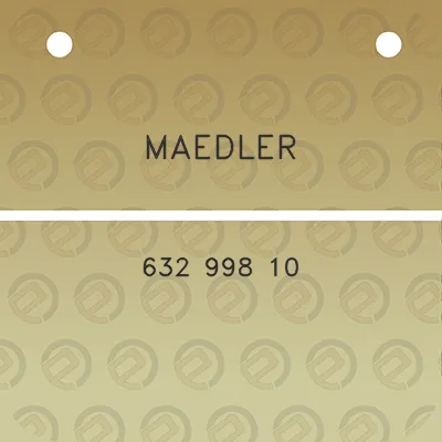 maedler-632-998-10