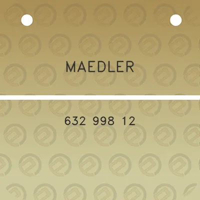 maedler-632-998-12