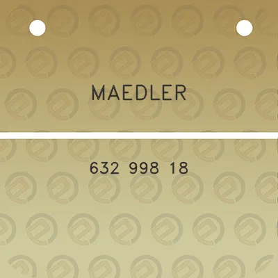 maedler-632-998-18