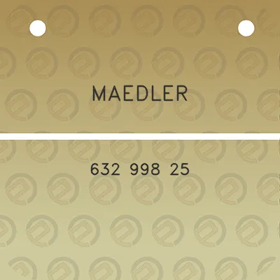 maedler-632-998-25