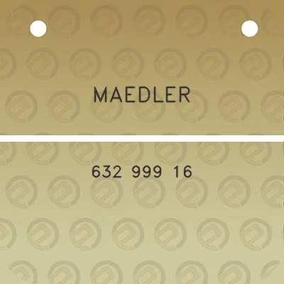 maedler-632-999-16