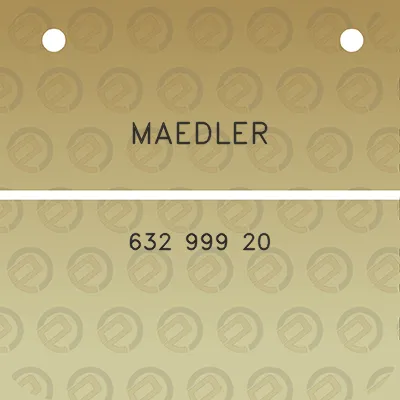 maedler-632-999-20